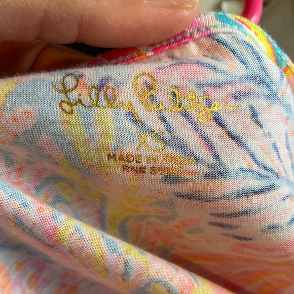 Lilly Pulitzer Geanna Short Sleeve Dress - Picture 9 of 11